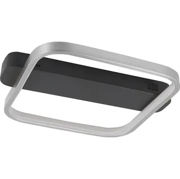 HighLight Stropní svítidlo LED Ascona, černá/niklová, 20 W černá, nikl LED 20 W celkem - Doprava zdarma