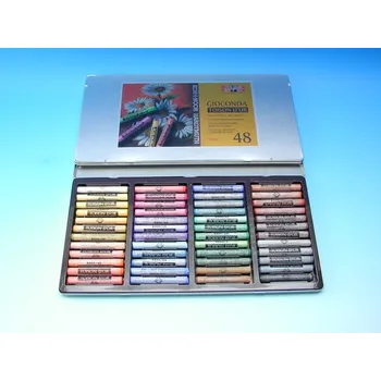 KOH-I-NOOR Křídy 8536/48 prašné TOISON D'OR v plechovém obalu, 48ks