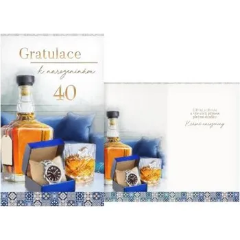 MFP přání k narozeninám 40 M11-541 T PRANI_T_2282