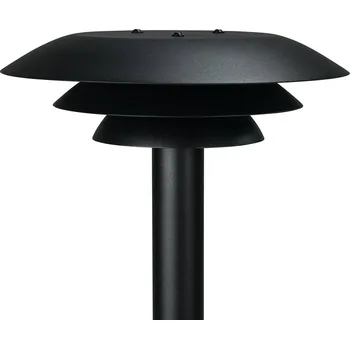 Venkovní osvětlení Dyberg Larsen DL25 Venkovní patník černý Ø 25 cm černá 1 x 20 W - Doprava zdarma