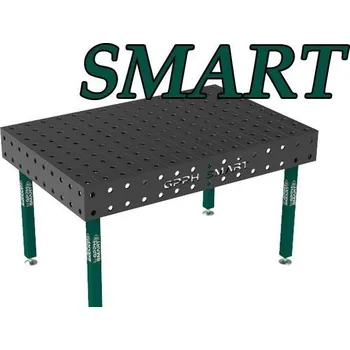 Dílenský stůl GPPH Svařovací stůl SMART (12mm) - 2400x1200mm - díry o průměru 28mm, nohy