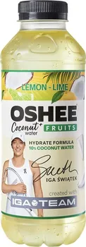 Iontový nápoj Oshee Coconut Water 555 ml citrón/limetka