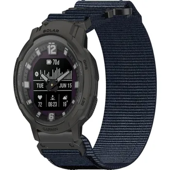 Ostatní příslušenství k chytrým hodinkám VSECHNONAMOBIL 80894 NYLON řemínek pro Garmin Instinct Crossover Solar modrý