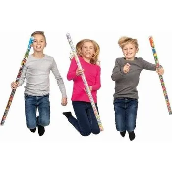 ostatní stavebnice Plus-Plus 1m Tuba 520 ks Neon