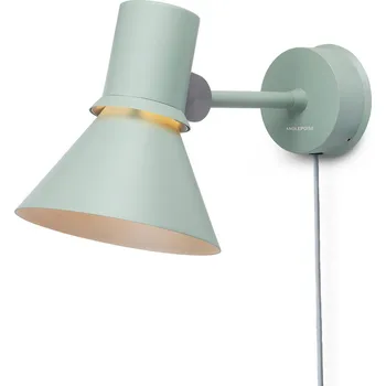 Lampička Anglepoise Type 80 W1 nástěnné, zásuvka, zelená - průměr stínidla 14,5 cm, průměr nástěnného držáku 9 cm světle zelená 1 x 6 W LED - Doprava zdarma