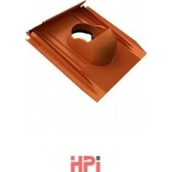 Průchodka univerzální Venduct – průměr 125 mm červená