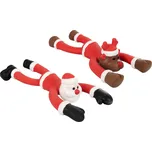 Flamingo Vánoční latexová hračka dlouhá 30cm