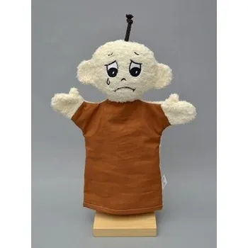 plyšák Moravská ústředna Maňásek emoce smutek 30 cm