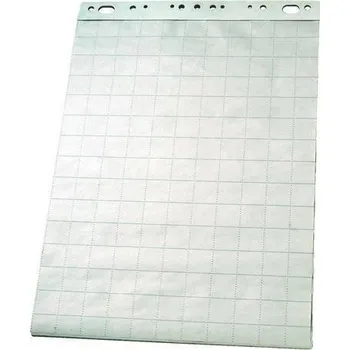 Blok Flipchart blok, papír bílý - čtverečkovaný, 65x95,5 cm, 50 listů, ESSELTE