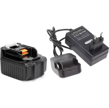TopTechnology Nabíječka baterie Makita 14,4V Li-Ion - kompatibilní příslušenství pro akumulátorová nářadí a zařízení