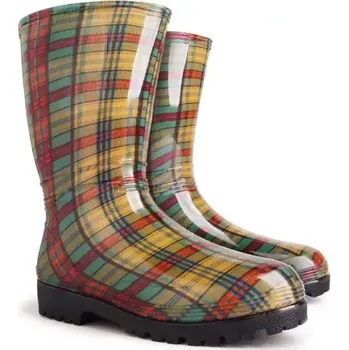 Pracovní obuv DEMAR Holínky dámské PVC barevné RAINNY PRINT 0054 B kostka, vel. 36-37