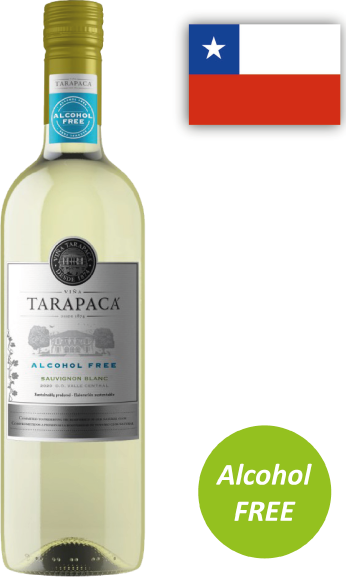 Viňa Tarapacá Sauvignon Blanc nealkoholické víno 0,75l, bílé víno