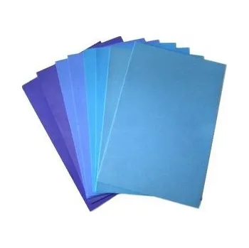 Set školních potřeb Pianka niebieska 20x30cm 8 arkuszy