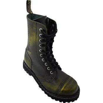 Těžké boty Steel boty 10D Yellow