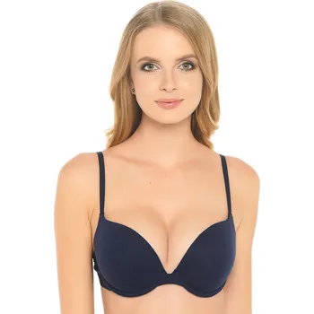 Podprsenka Podprsenka push-up 1387905870 tmavěmodrá T|O Tommy Hilfiger 80B tm.Modrá
