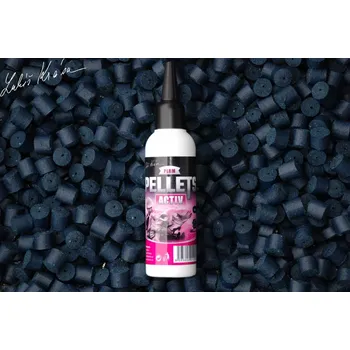 Boilies LK Baits Pellets Activ 100 ml Plum
