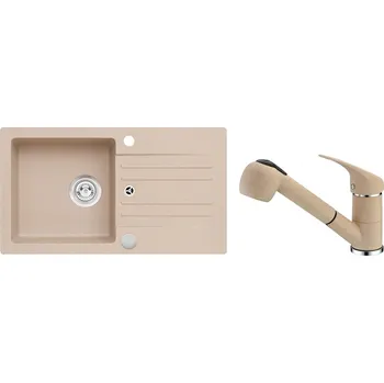 Vodovodní baterie Set Alveus Cortina 140 Beige 55 + AM 20 Beige 55