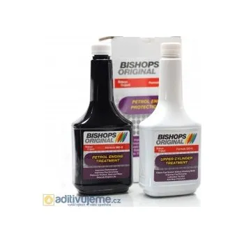 aditivum Souprava aditiv k ošetření benzínového motoru Bishops Original 460-G KIT, 2 x 354 ml