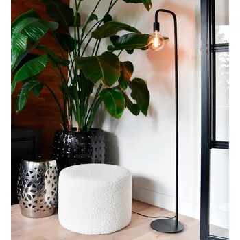 Lampička Calex U-Line stojací lampa - kabel 180 cm černá 1 x 60 W - Doprava zdarma