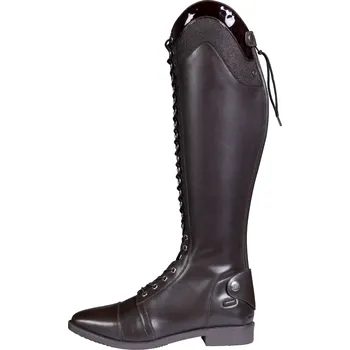 Jezdecká obuv HKM Boty jezdecké Beatrice HKM, užší lýtko/vysoké, dámské, hnědé 38