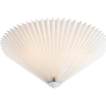 Markslöjd Stropní svítidlo Plisado, bílé, Ø 50 cm bílá 3 x 40 W - Doprava zdarma