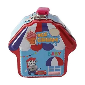 Pokladnička Mac Toys Pokladnička se zámkem domeček, více druhů