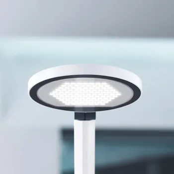 Lampička Waldmann LED stolní lampa PARA.MI FTL 102 R bílá 940 - Rameno lampy - spodní délka 49,8 cm, horní délka 30,1 cm; Ø hlavy lampy 12,3 cm; délka kabelu zástrčky 300 cm LED 7 W celkem - Doprava zdarma