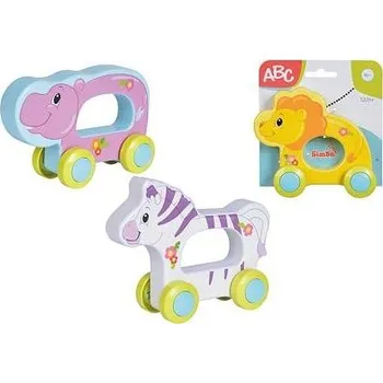 Figurka ABC Zvířátko na kolečkách, 3 druhy