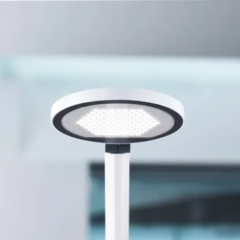 Lampička Waldmann LED stolní lampa PARA.MI FTL 102 R bílá 930 - Rameno lampy - spodní délka 49,8 cm, horní délka 30,1 cm; Ø hlavy lampy 12,3 cm; délka kabelu zástrčky 300 cm LED 7 W celkem - Doprava zdarma