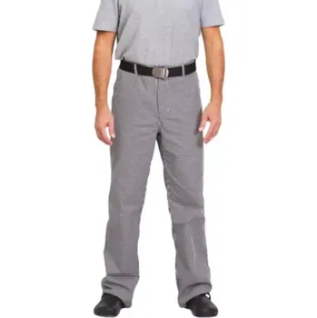 Gastro oděv Leber&Hollman LH-Trofer WB gastro kalhoty bílo-černé S-3XL