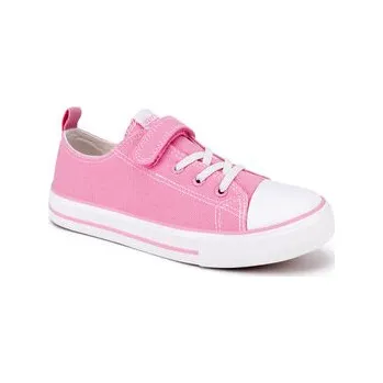 Dívčí tenisky Plátěnky Sprandi YL201407(IV)DZ Růžová 34