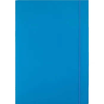 d.rect Desky na dokumenty D.RECT, s gumičkou, A4, 300g, modré