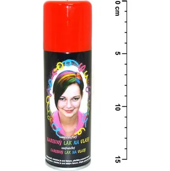 Barva na vlasy MFP Paper Lak na vlasy červený