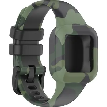 VSECHNONAMOBIL 80852 ART Silikonový řemínek pro Garmin Vivofit Junior3 CAMOUFLAGE