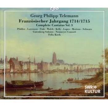 Zahraniční hudba 2CD Georg Philipp Telemann: Französischer Jahrgang 1714/1715: Complete Cantatas Vol. 1 2022