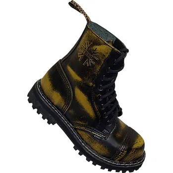 Těžké boty Steel boty 8D Yellow