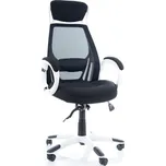 Kancelářská židle Ice, černá / bílá