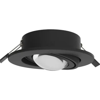Lampička MEGATRON LED vestavné bodové svítidlo Planex Powerlens, 4,8 W, černé černá 1 x 4,8 W LED - Doprava zdarma