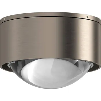 Lampička Top Light Reflektor Puk Mini One 2 LED, čirá čočka, matný nikl - Výška objektivu 1,7 cm matný nikl, čirý 1 x 8 W LED - Doprava zdarma