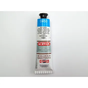 Výtvárné potřeby KOH-I-NOOR Akrylová barva 162734 / 0450 modrozelená 40ml