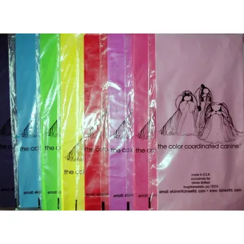 Kosmetika pro psa Igelitové natáčky - 30x15cm, 250 ks