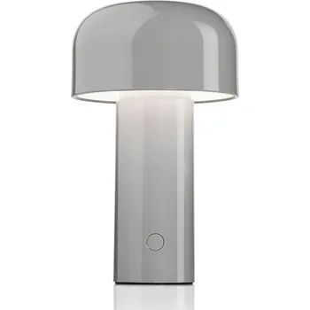 Lampička FLOS Bellhop dobíjecí LED stolní lampa šedá - kabel 120 cm LED 2,5 W celkem - Doprava zdarma