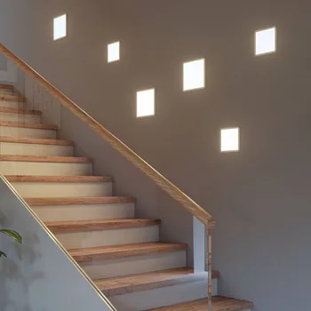 Lampička Paulmann Areo 3stepdim hranatý 840 bílá 17,5 cm - montážní průměr 5 cm - 14 cm LED celkem 13 W - Doprava zdarma