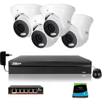 Bezpečnostní kamera Dohledový set KENIK IP CAMERA KG-4430DAS-IL (2,8 mm)
