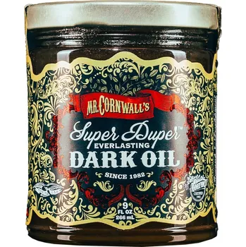 Olej na dřevo Odies Oil Super Duper Everlasting Oil Dark přírodní povrchový olej na dřevo interiér 266 ml