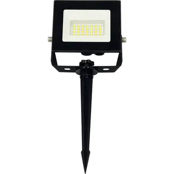 Heitronic Reflektor Bolton 2.0 LED, 20 W, zemnící hrot, zástrčka černá LED 20 W celkem - Doprava zdarma