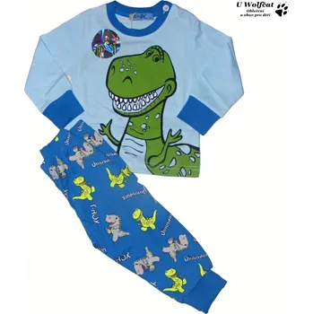 Chlapecké oblečení Chlapecké pyžamo KUGO MP1516 světle modré