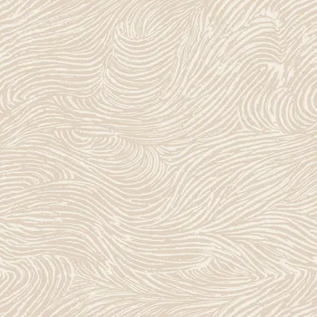 Tapeta Vliesová tapeta na zeď, vlnky, béžová, 139660, Bloom, Esta Home