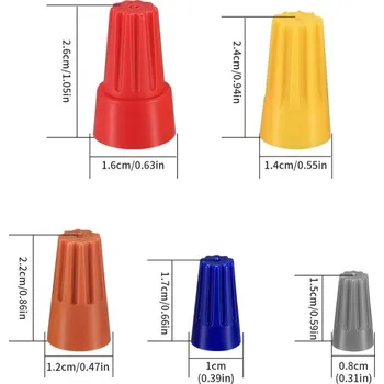 Auto elektroinstalace Uzávěr spiralový krimpovací P3 oranžový