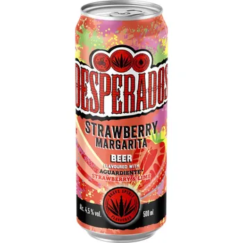 Pivo Desperados Strawberry Margarita 0,5 l plech